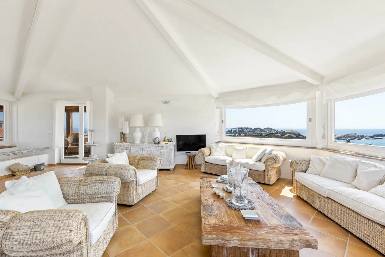 Ile de Cavallo - Duplex au dernier étage - Terrasses de 47 m² - Vue mer 360° - picture 14