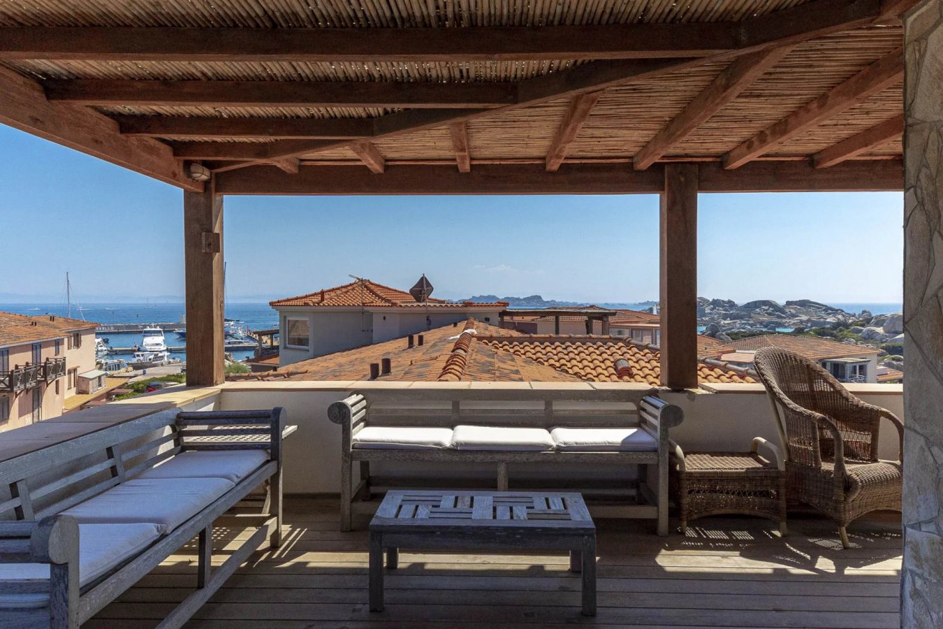 Ile de Cavallo - Duplex au dernier étage - Terrasses de 47 m² - Vue mer 360° - picture 15